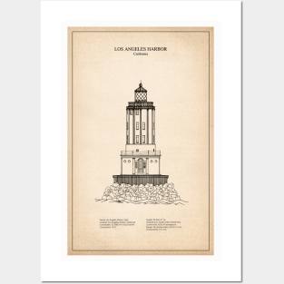 Los Angeles Harbor Lighthouse - California - SD Posters and Art